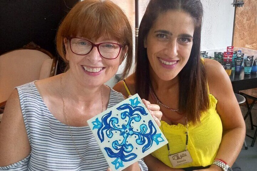 Tile Painting Workshop in Porto