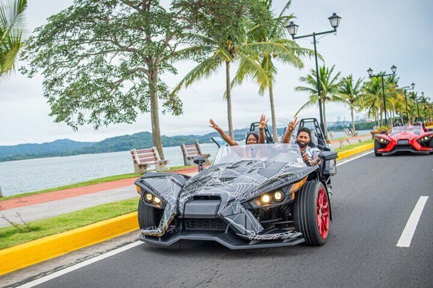 Slingshot Tour of Casco Veijo- Amador causeway 