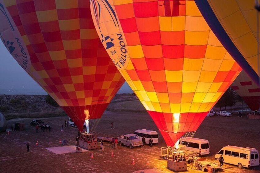 Full Day Private Pamukkale Tour From Antalya With Hot Air Balloon Ride