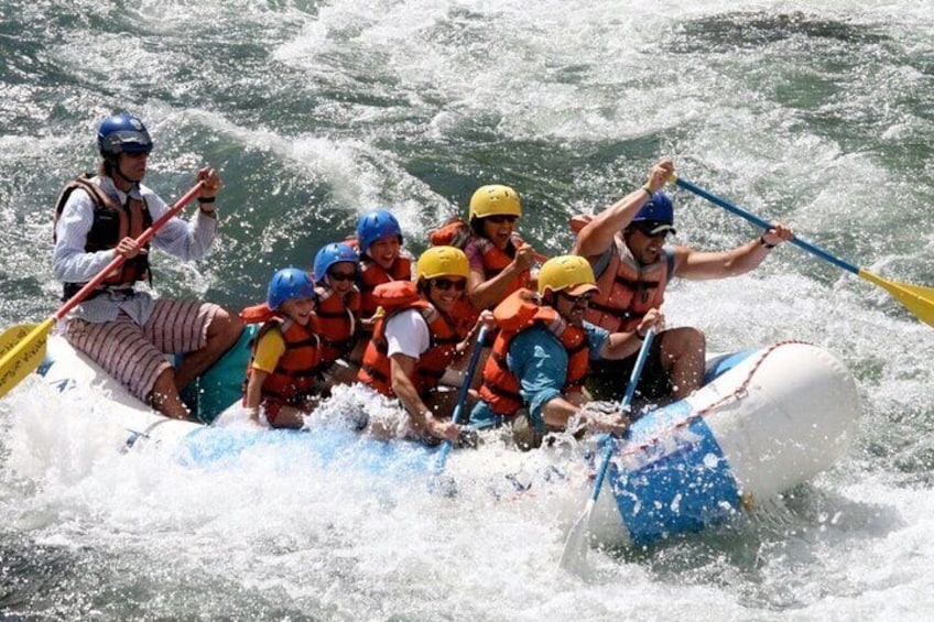 Full-Day Tour Eagle Canyon and White Water Rafting From Antalya
