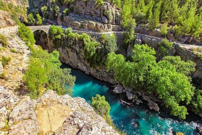 Full-Day Tour Eagle Canyon and White Water Rafting From Antalya