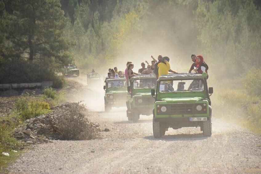 Full Day Jeep Safari Tour From Antalya