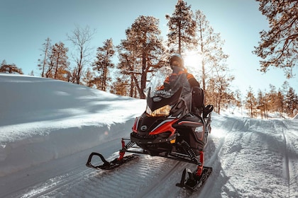 Ylläs: Sneeuwscootertocht door de wildernis