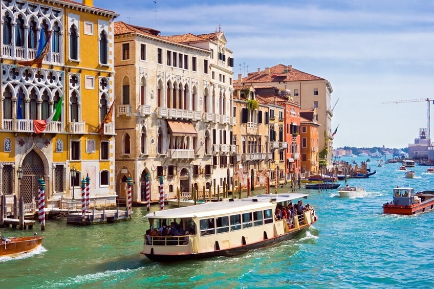 Venice Grand Canal Vaporetto Self-Guided Audio Tour