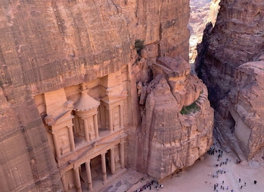 From Amman: 2-Day Tour to Petra and Wadi Rum and Dead Sea