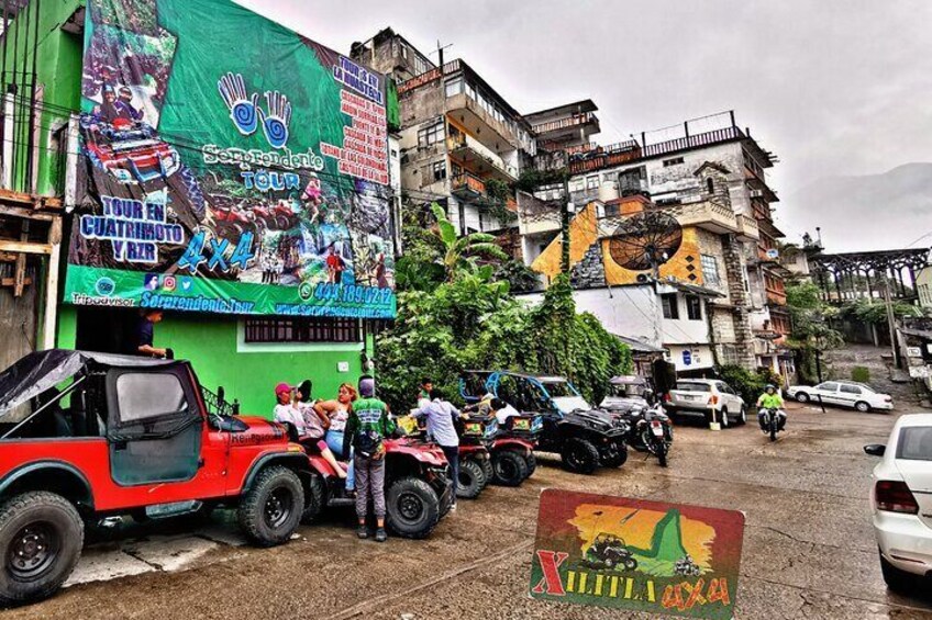 Private ATV Adventure in Xilitla with Transportation