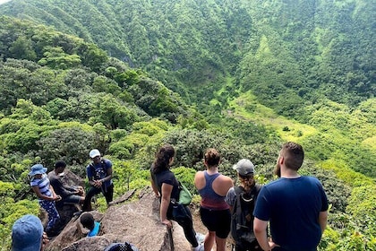 Hiking in Mount Liamuiga (Volcano)