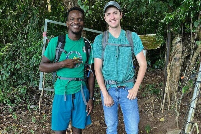 Hiking in Mount Liamuiga (Volcano)