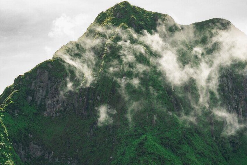 Hiking in Mount Liamuiga (Volcano)