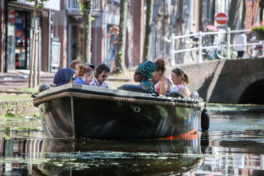 Picture 5 for Activity Delft: Open Boat Canal Cruise with Skipper