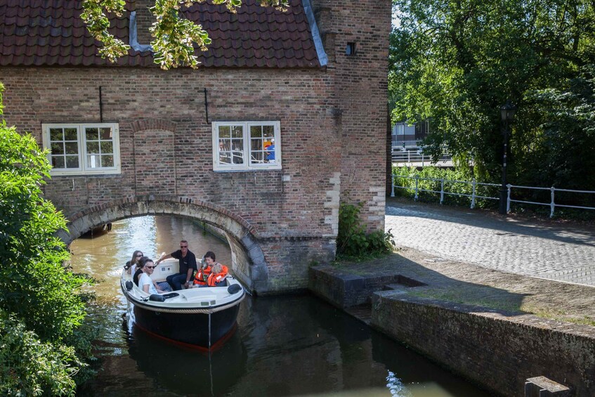 Picture 3 for Activity Delft: Open Boat Canal Cruise with Skipper