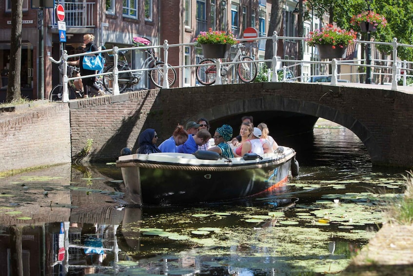 Picture 4 for Activity Delft: Open Boat Canal Cruise with Skipper