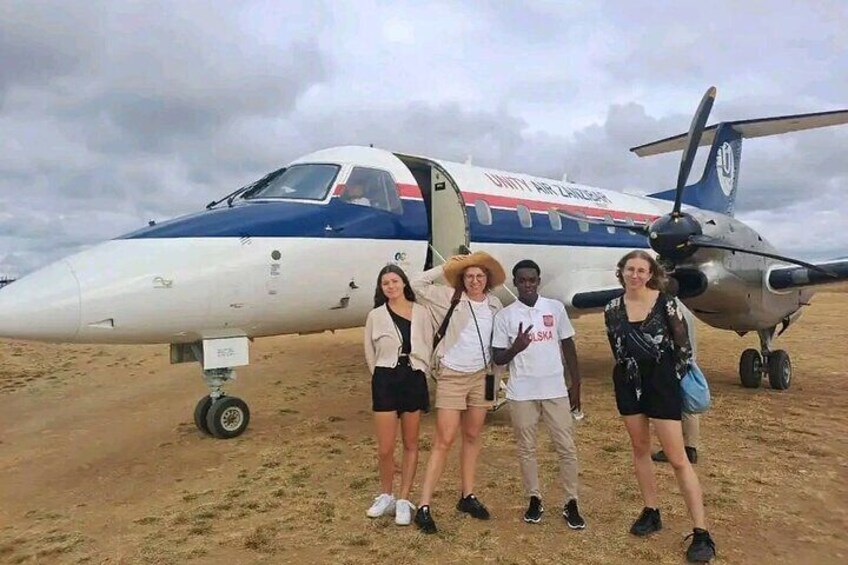Mikumi Day trip safari with flight 