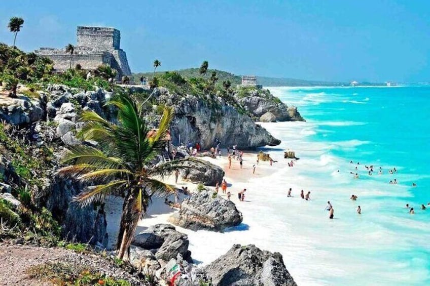 Full Day Tour to Archaeological Zone and Cenotes in Tulum