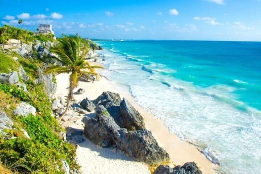 Full Day Tour to Archaeological Zone and Cenotes in Tulum