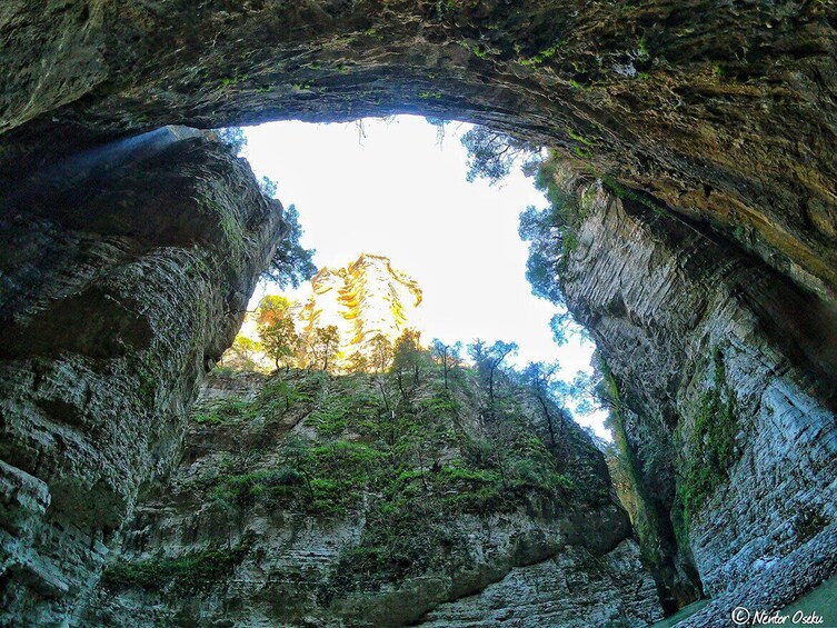 Rafting, canoe excursion in the Grand Canyon of Albania with lunch