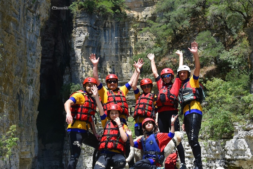 River hiking in the Osumi Canyons