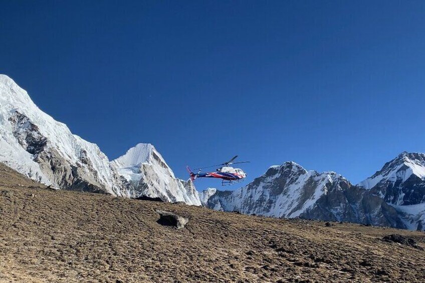 Touring around in the Everest Region.