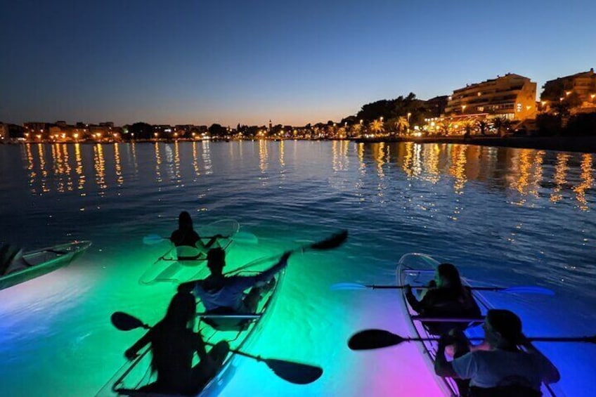 3-Hour Kayak Glow Tour in Split