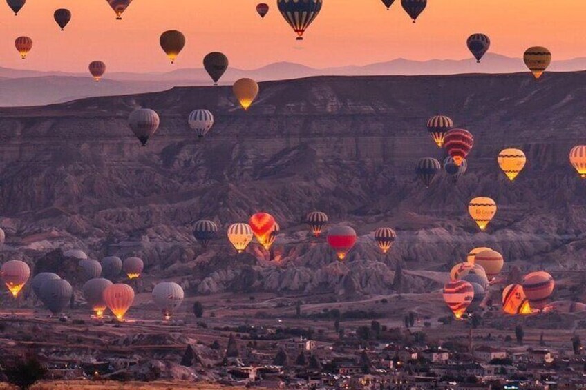 Hot Air Balloon Tours in Magical Valleys