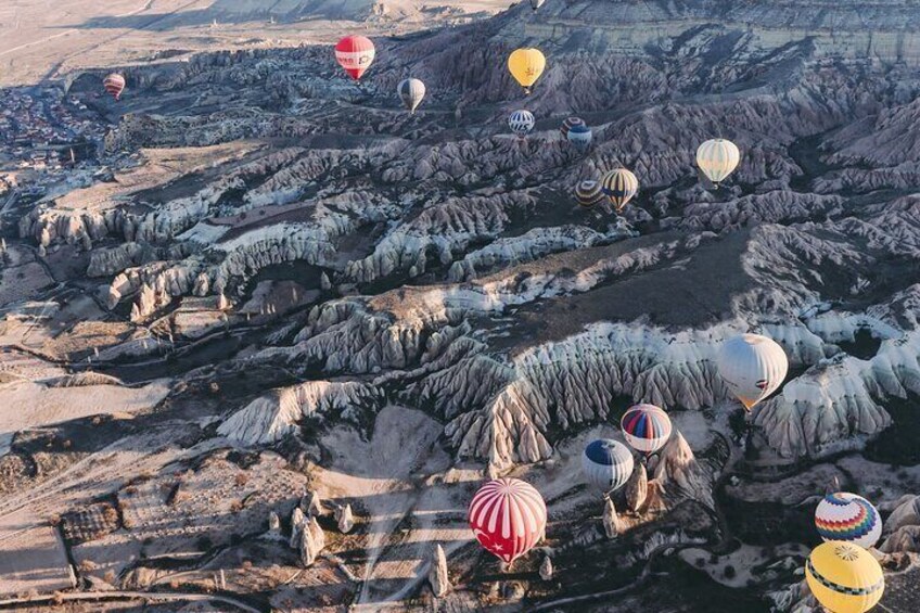 Hot Air Balloon Tours in Magical Valleys