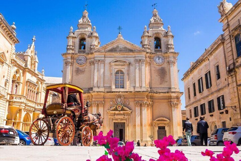 Mdina and Highlights of Malta Full Day Guided Tour with Lunch