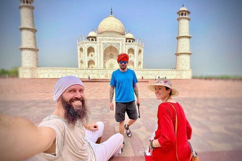 Private Full-Day Taj Mahal and Agra Fort Tour from New Delhi