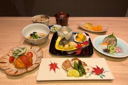 2-Hour Japanese Lunch Cooking Guided Class in Kagurazaka