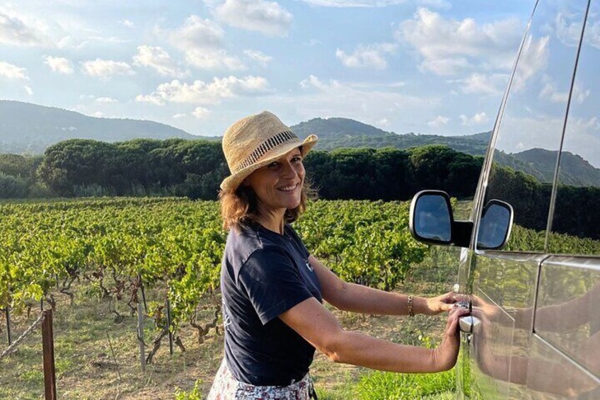 wine tour by van from saint tropez