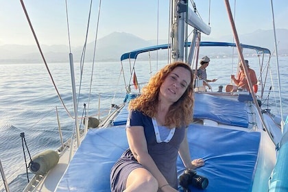 Sailing experience: Private sailboat Marbella Banús. Dolphin watching
