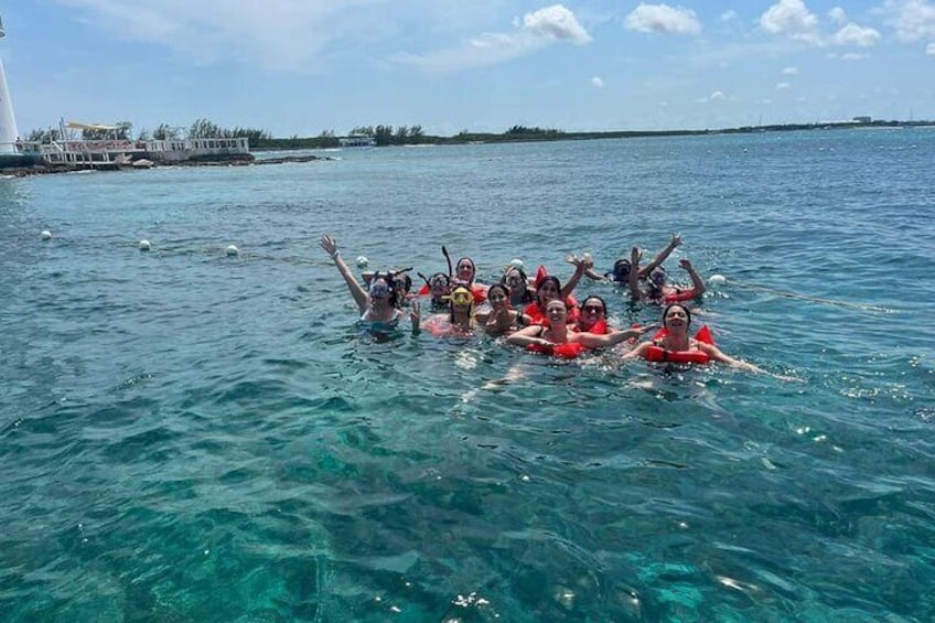 Rose Island Private Beach: Swimming with the Pigs