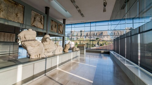 Acropolis monuments, Acropolis museum, Plaka and Greek food 