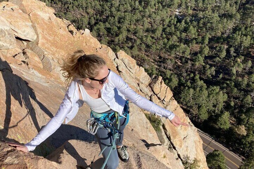 Half-Day Private Experience Climbing Mount Lemmon Rock 