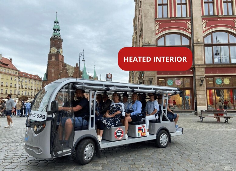 Wroclaw: E-Car Tour and Audio Guide