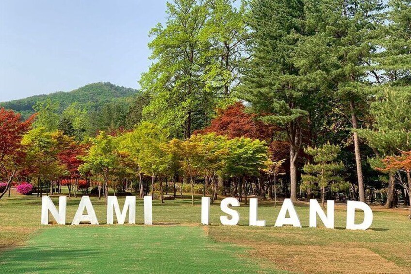 Nami Island& Petite France& Garden of Morning Calm& Italian Village One-Day Tour