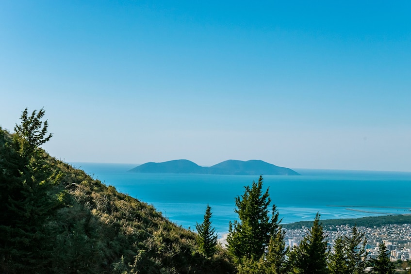 Half day boat trip from Vlore to Sazan Island