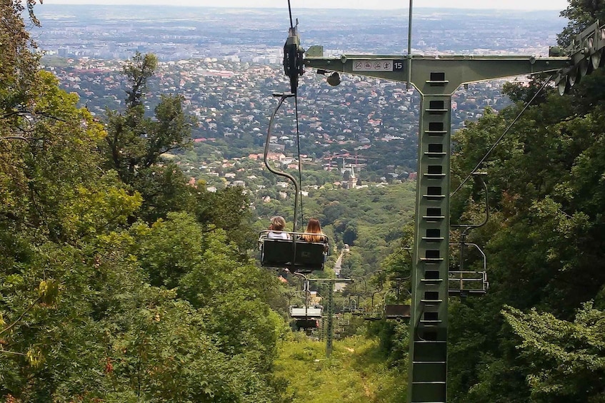 Picture 2 for Activity Budapest: Elisabeth Lookout Tower Chairlift Ticket and Tour