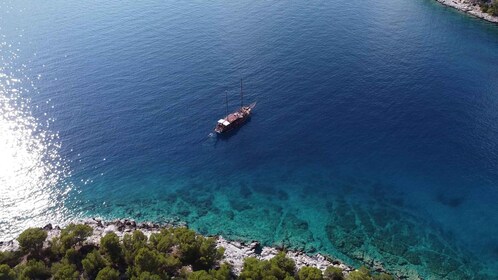 Ateenasta: Aegina, Agistri ja Metopi päiväristeily w/ Lounas