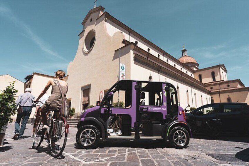 Private Tour of the City of Florence in Electric Golf Cars