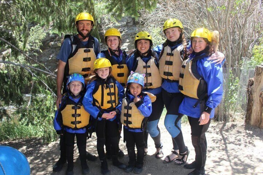 Raft the Beginner stretch on Clear Creek!