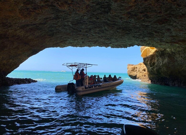Picture 5 for Activity Portimão: Benagil Caves and Praia de Marinha Boat Tour