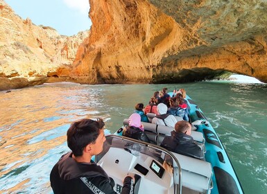 Portimão: Benagil-Höhle und Praia de Marinha Bootstour