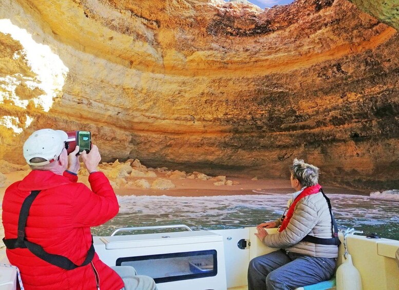 From Portimão: Private Boat Tour to Benagil Cave