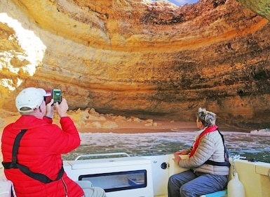 De Portimão: excursion en bateau privé à la grotte de Benagil