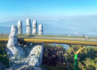 Von Hoi An/Da Nang: Gemeinsamer Shuttle-Bus zur Goldenen Brücke