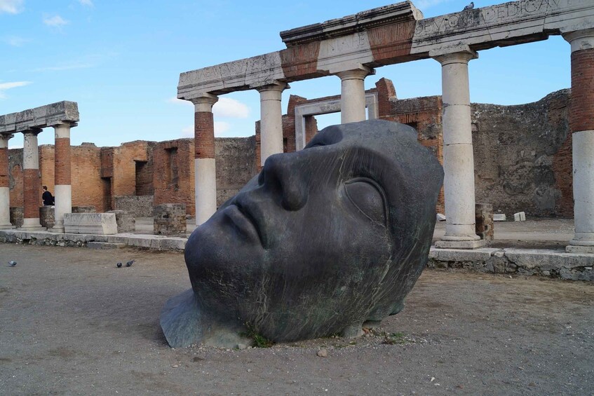 Picture 1 for Activity Pompeii: Archaeological Ruins Tour with Lunch & Wine Tasting