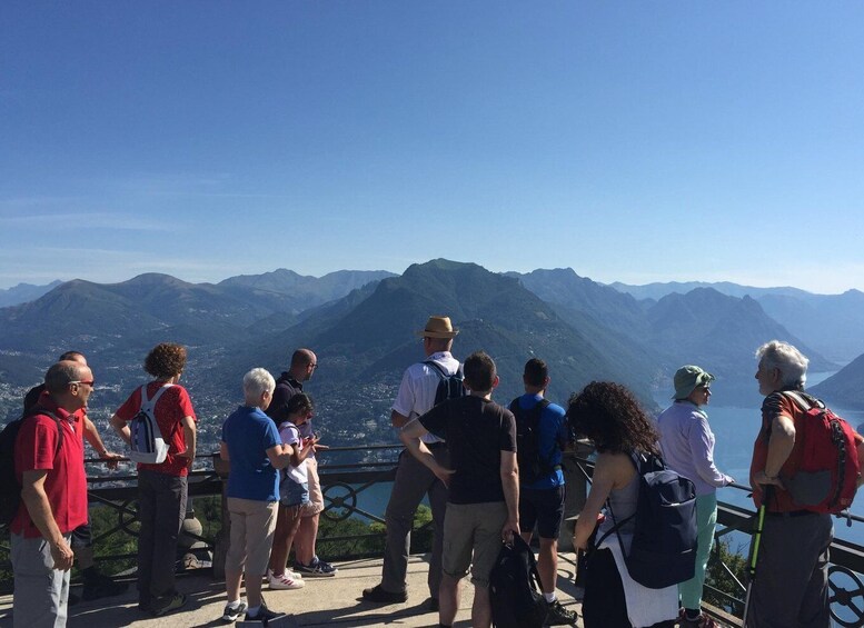 Picture 1 for Activity Lugano: 3-Hour Monte San Salvatore Tour with Funicular Ride