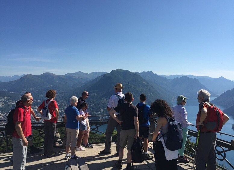 Picture 1 for Activity Lugano: 3-Hour Monte San Salvatore Tour with Funicular Ride