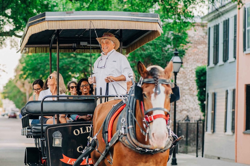 Picture 1 for Activity Charleston: Historical Downtown Tour by Horse-drawn Carriage