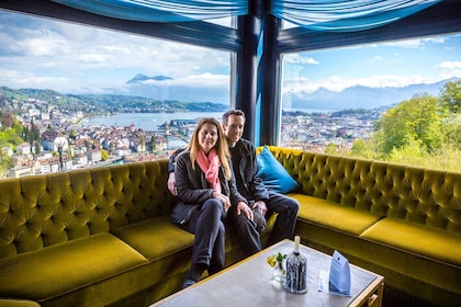 Luzern: Vandre- og bådtur med oste- og vinsmagning